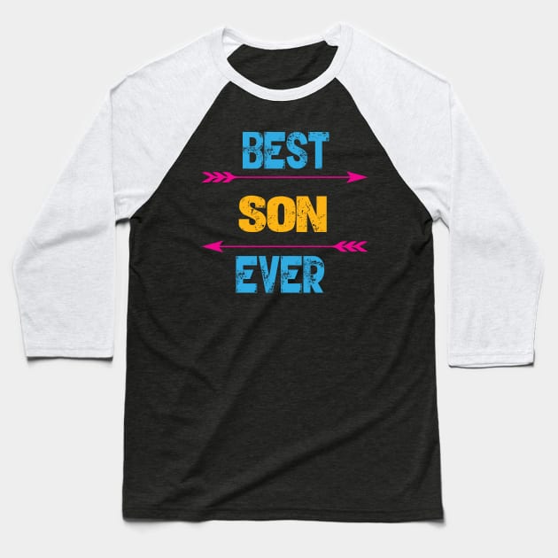 Best Son Ever Baseball T-Shirt by Gift Designs